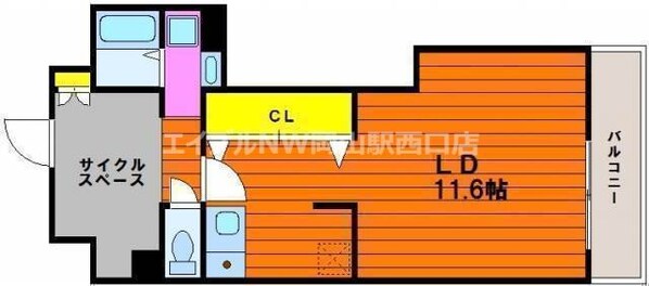 アルティザ東島田の物件間取画像